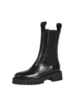 Last Chunky Black Angie Chelsea Boots Size 40 EU